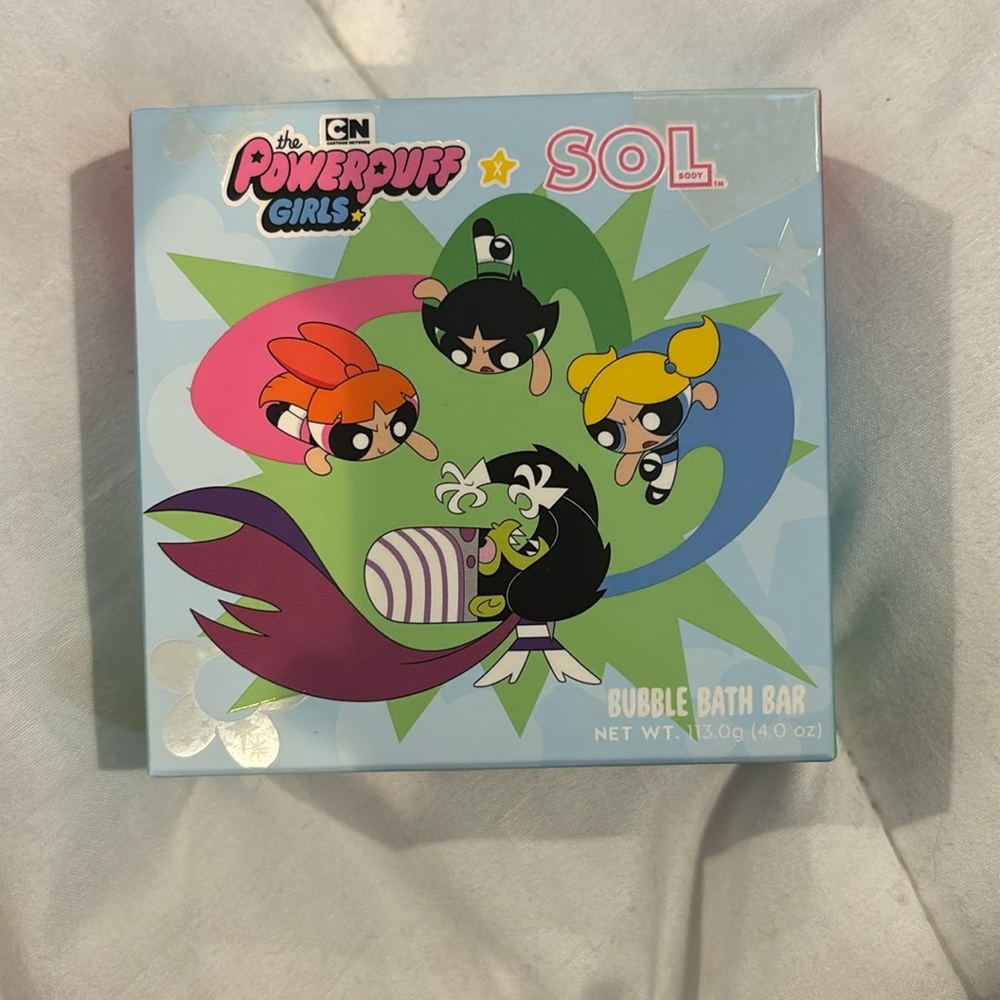 drama bomb - power puff girls bath bomb